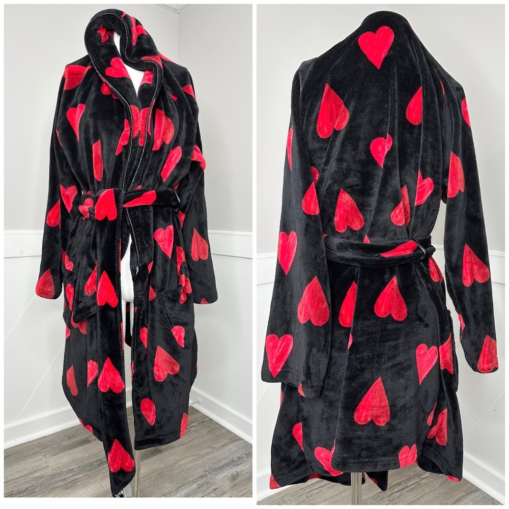 VICTORIA SECRET BLACK ROBE - Picture 4 of 5